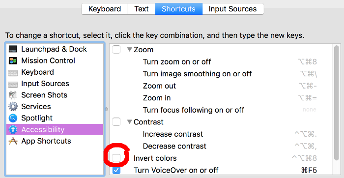 Keyboard Shortcuts